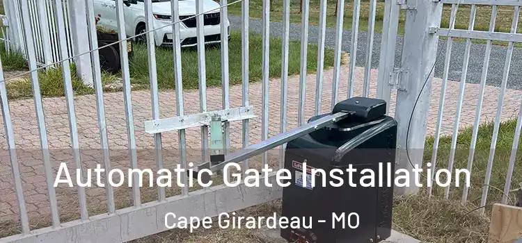 Automatic Gate Installation Cape Girardeau - MO
