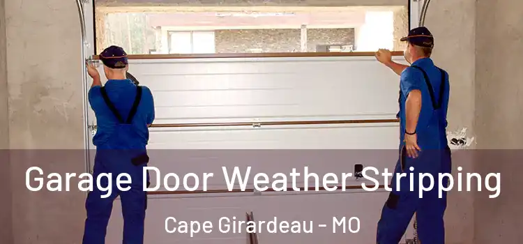  Garage Door Weather Stripping Cape Girardeau - MO